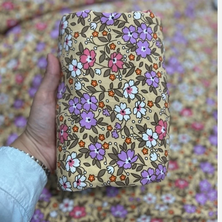 پارچه بهاره تابستانه نخی دبی (کد 226)