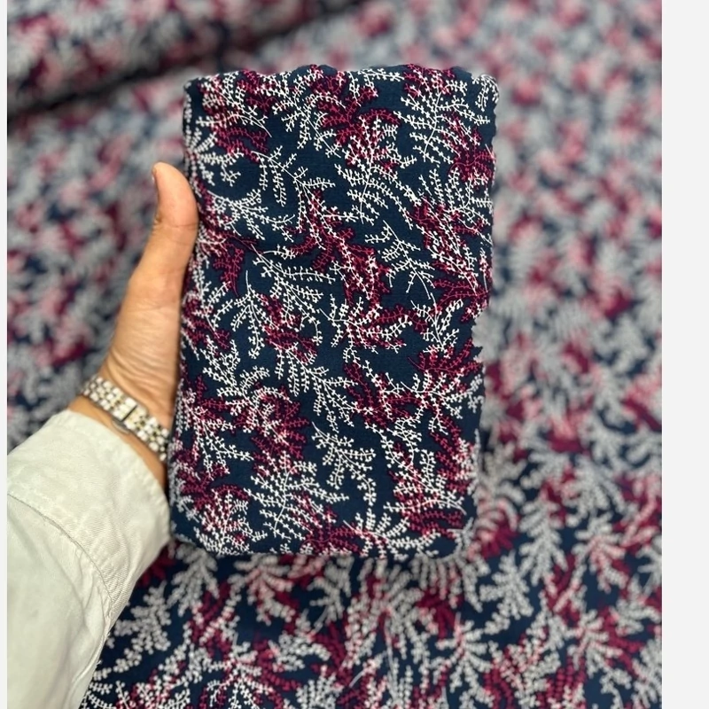 پارچه بهاره تابستانه نخی دبی (کد 228)