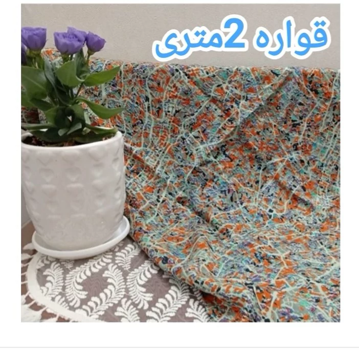 پارچه بهاره تابستانه نخی نخ آلمان پیراهن و تونیک (کد 148)